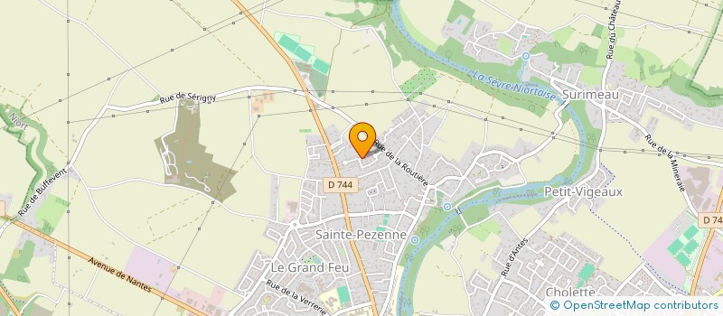 localisation de l'entreprise LEROSA à NIORT