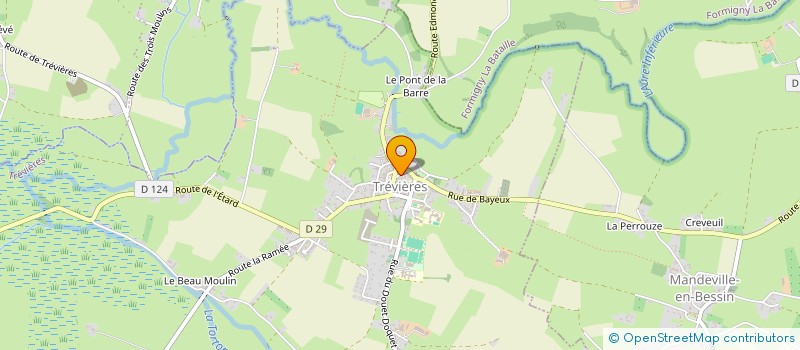 localisation de l'entreprise LEROSEY-RUAULT  TREVIERES
