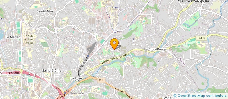 localisation de l'entreprise LEROUGE PLOMBERIE  MARSEILLE