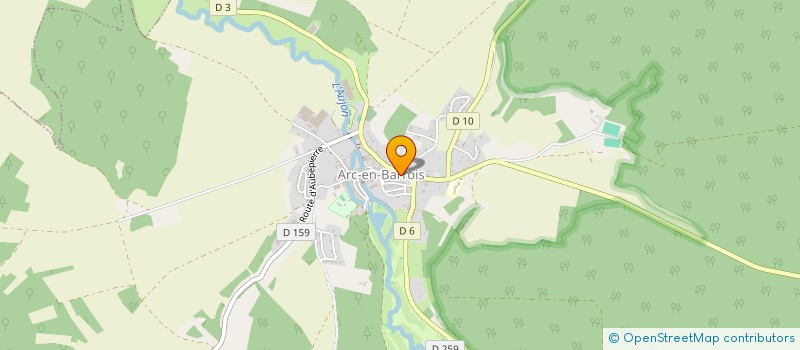 localisation de l'entreprise LEROUSSEAU EUVRARD à ARC-EN-BARROIS