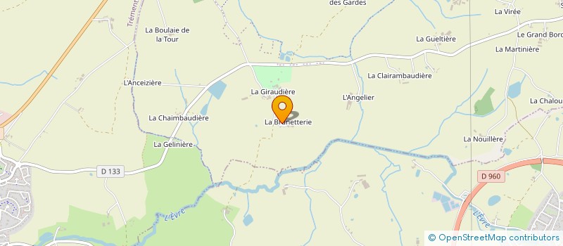 localisation de l'entreprise LEROUX ENERGIE  CHEMILLE-EN-ANJOU