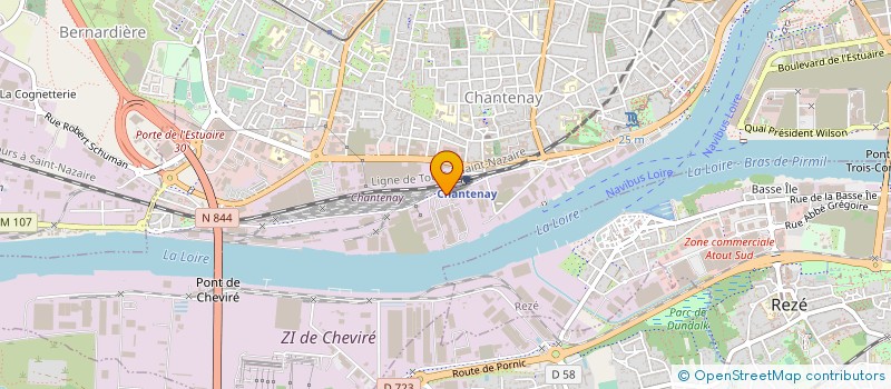 localisation de l'entreprise LEROUX ET LOTZ FINANCIERE PARTICIPATION à NANTES