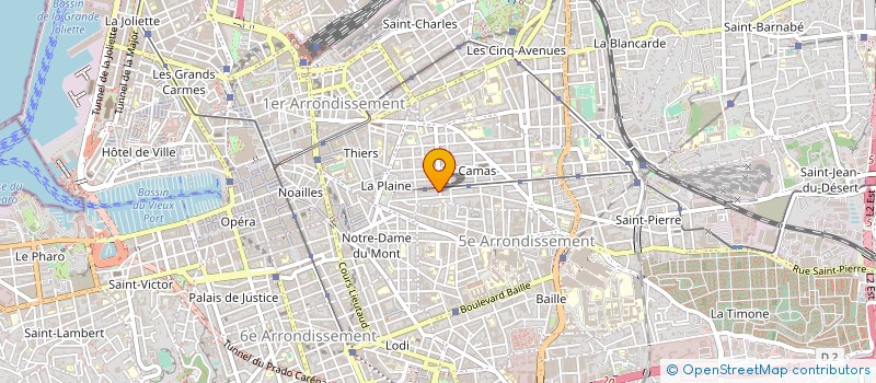 localisation de l'entreprise LEROUX FORMATIONS à MARSEILLE