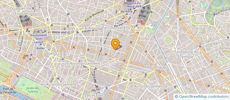 localisation de l'entreprise LEROUX GAN  PARIS