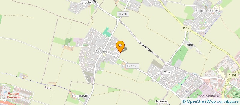 localisation de l'entreprise LEROUX VINCENT  GIBERVILLE