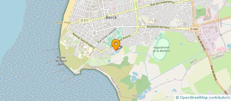 localisation de l'entreprise LEROY  GROFFLIERS