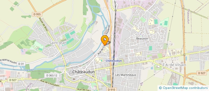 localisation de l'entreprise LEROY à CHATEAUDUN
