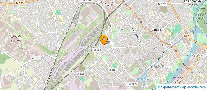 localisation de l'entreprise LEROY à LILLE