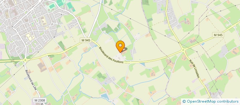 localisation de l'entreprise LEROY  COMINES