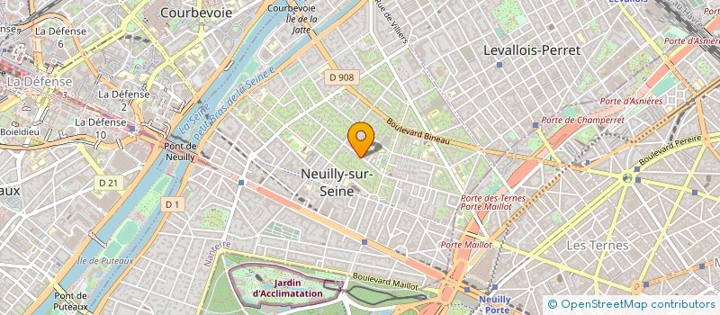 localisation de l'entreprise LEROY ANDRE à NEUILLY-SUR-SEINE