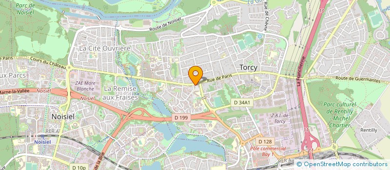 localisation de l'entreprise LEROY BTP  TORCY