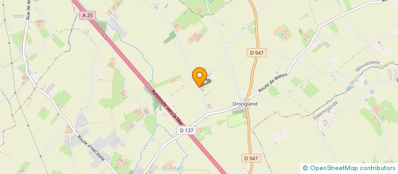 localisation de l'entreprise LEROY COLPAERT  WINNEZEELE