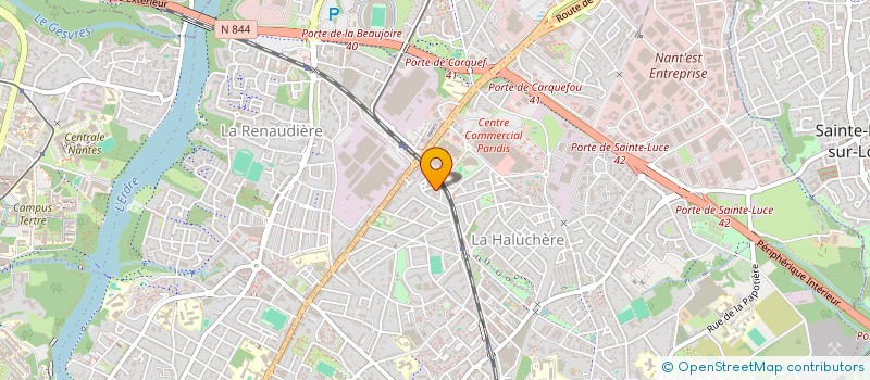 localisation de l'entreprise LEROY COURTAGE ET CONSEILS à NANTES