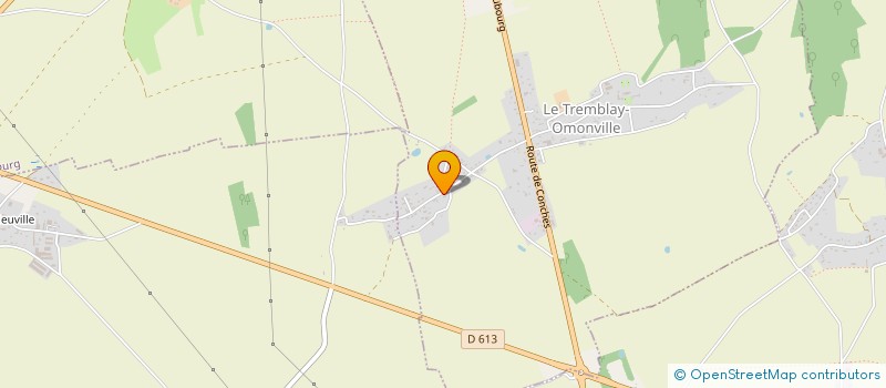 localisation de l'entreprise LEROY ENERGIE  EPREVILLE-PRES-LE-NEUBOURG