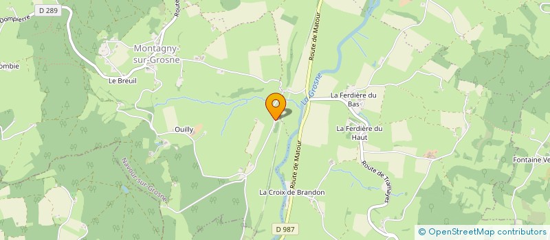 localisation de l'entreprise LEROY EXPERTISE à NAVOUR-SUR-GROSNE