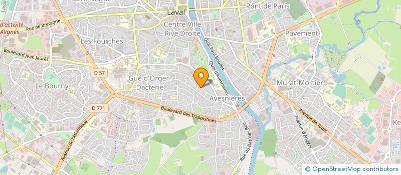 localisation de l'entreprise LEROY FRANCK  SAINT-GILDAS-DE-RHUYS