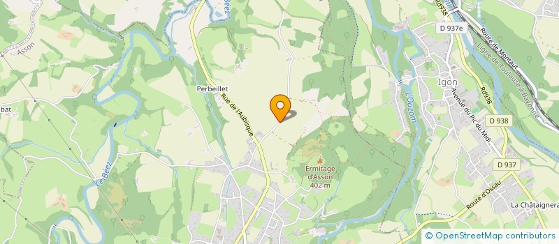 localisation de l'entreprise LEROY IMMOBILIER  ASSON