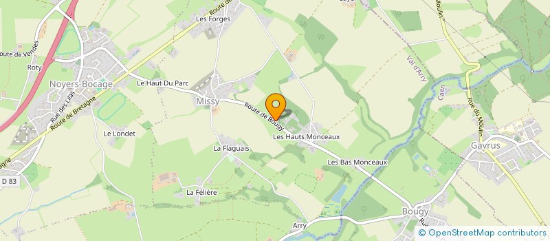 localisation de l'entreprise LEROY INVEST  VACOGNES-NEUILLY