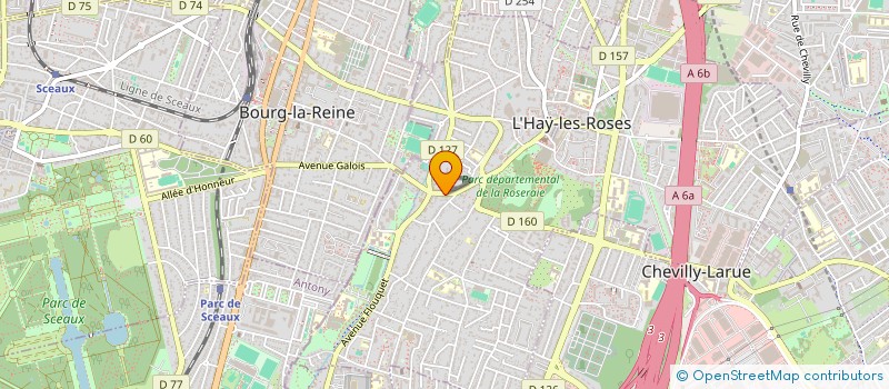 localisation de l'entreprise LEROY MEDICAL à L'HAY-LES-ROSES