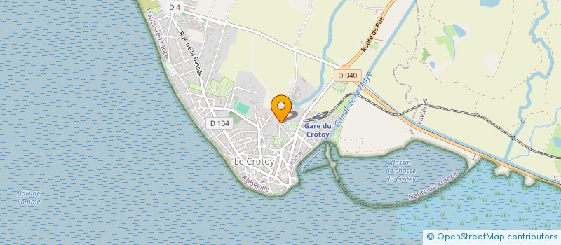 localisation de l'entreprise LEROY PERE ET FILS à LE CROTOY