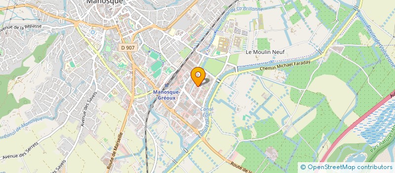 localisation de l'entreprise LEROY/RENOV à MANOSQUE
