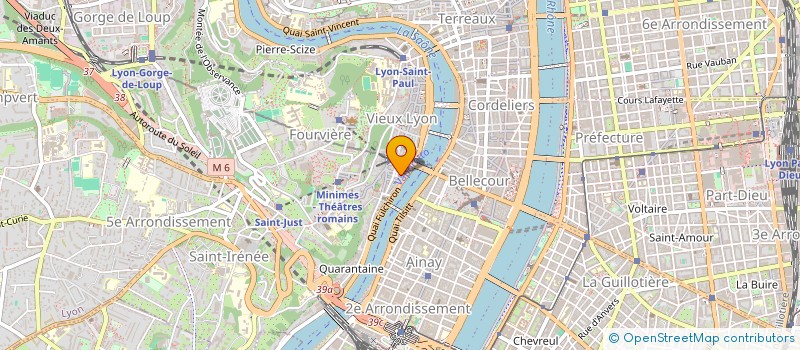 localisation de l'entreprise LEROY SAINT JEAN  LYON