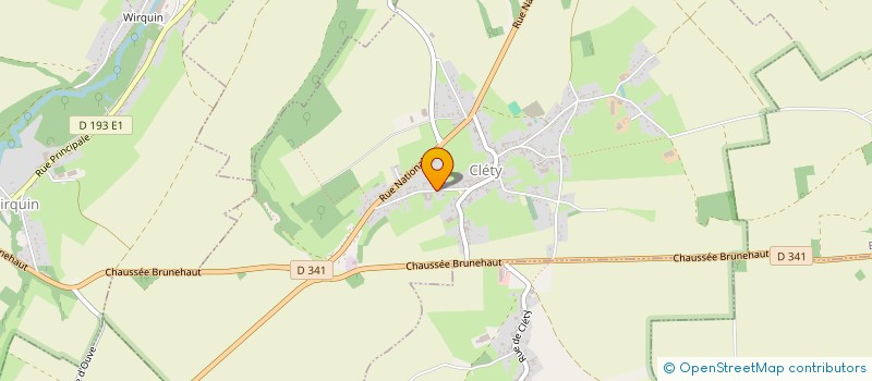 localisation de l'entreprise LEROY SAMOY  CLETY