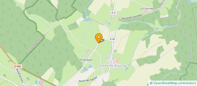 localisation de l'entreprise LEROY SARL à SINCEY-LES-ROUVRAY