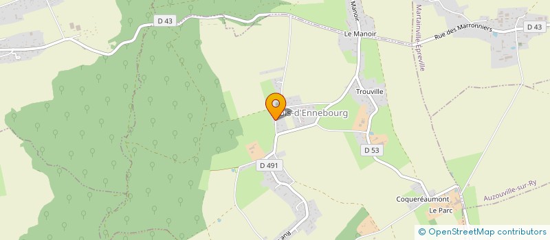 localisation de l'entreprise LEROY SERVICES JARDIN  BOIS-D'ENNEBOURG