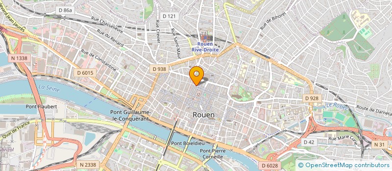 localisation de l'entreprise LEROY SOLANGE à ROUEN