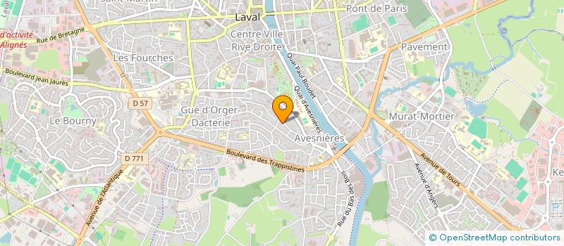 localisation de l'entreprise LEROYIN 2  SAINT-GILDAS-DE-RHUYS