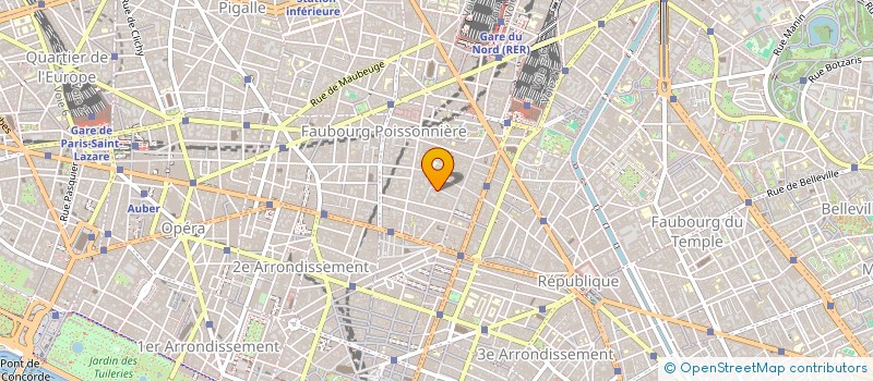 localisation de l'entreprise LERT COMPUTER  PARIS