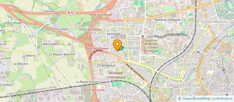 localisation de l'entreprise LERUOF  RENNES