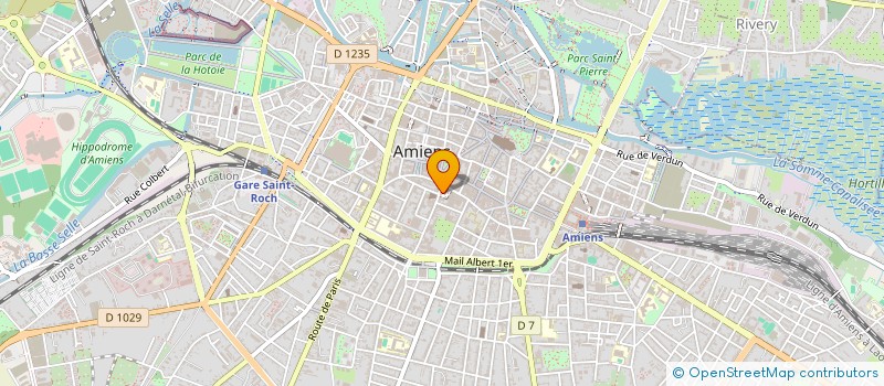 localisation de l'entreprise LERUSTE DELEBEAUX à AMIENS