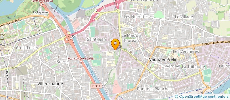 localisation de l'entreprise LERVY ECHANTILLONNAGE à VILLEURBANNE