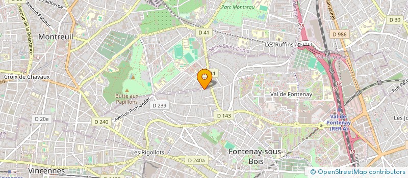 localisation de l'entreprise LERYLANK1 à FONTENAY-SOUS-BOIS