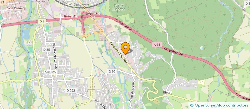 localisation de l'entreprise LERYMARO  BARBAZAN-DEBAT