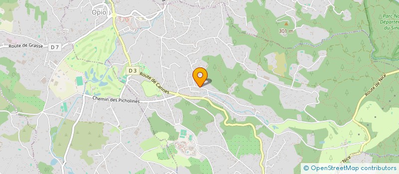 localisation de l'entreprise LERYN à OPIO