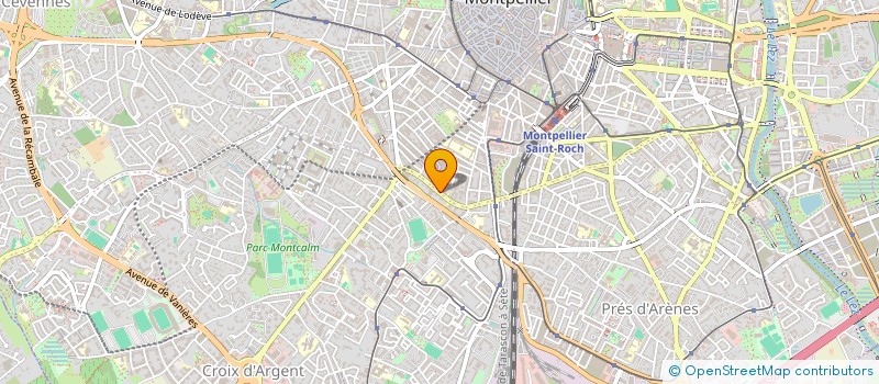 localisation de l'entreprise LES 1 POUR TOUS à MONTPELLIER