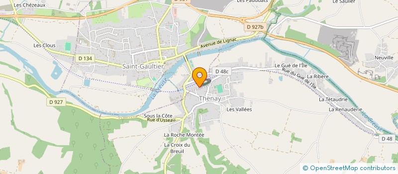 localisation de l'entreprise LES 10 CORS à SAINT-GAULTIER