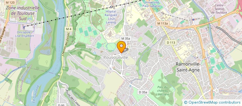 localisation de l'entreprise LES 10 KM DE POUVOURVILLE à TOULOUSE