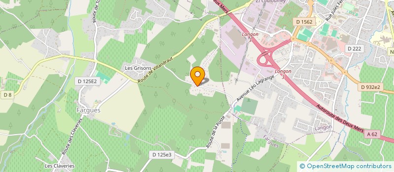 localisation de l'entreprise LES 10 REGARDS  FARGUES