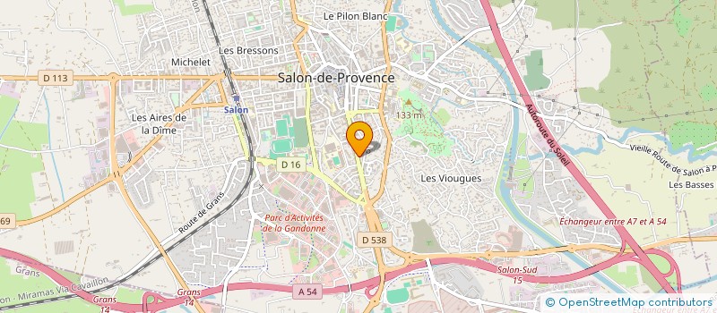 localisation de l'entreprise LES 1000 SOURIRES à SALON-DE-PROVENCE