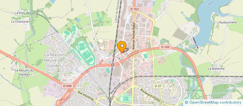 localisation de l'entreprise LES 12 BRASSERIES à LA ROCHE-SUR-YON