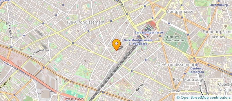 localisation de l'entreprise LES 12 OLIVIERS  PARIS