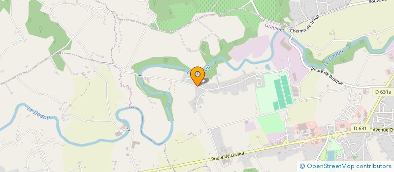 localisation de l'entreprise LES 13 JOUETS  GRAULHET