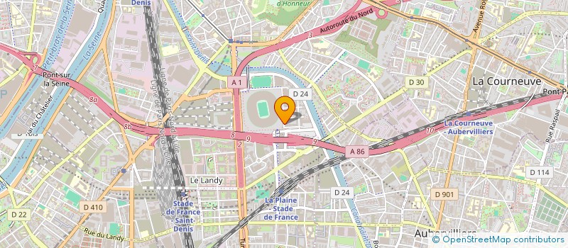 localisation de l'entreprise LES 2 A  FLEURINES