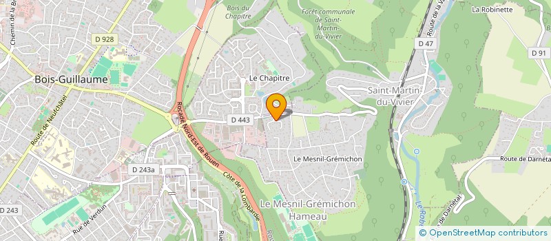 localisation de l'entreprise LES 2 ANES  SAINT-MARTIN-DU-VIVIER