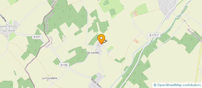 localisation de l'entreprise LES 2 ARCADES à BOISSY-LES-PERCHE