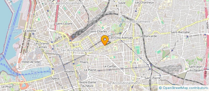 localisation de l'entreprise LES 2 AROMES à MARSEILLE